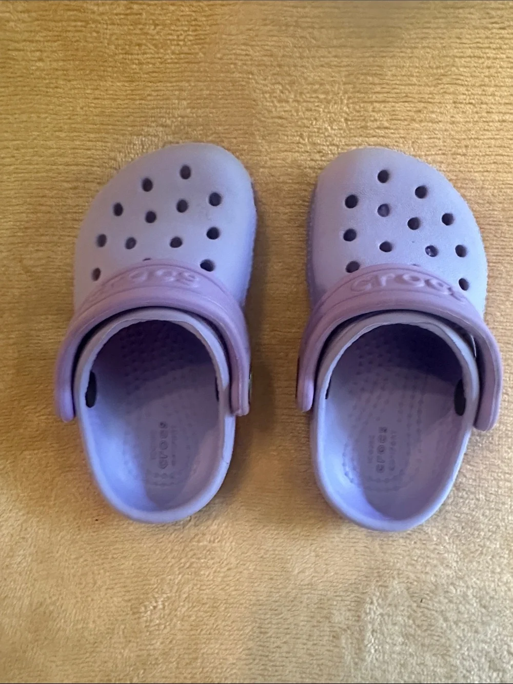 CROCS Kids Lilac Classic Clog Sandals